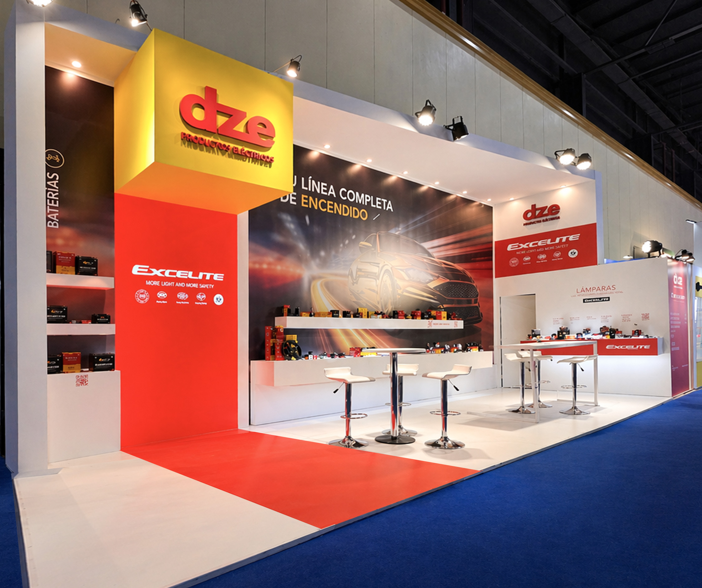 Proyecto de stand premium MDGAMA